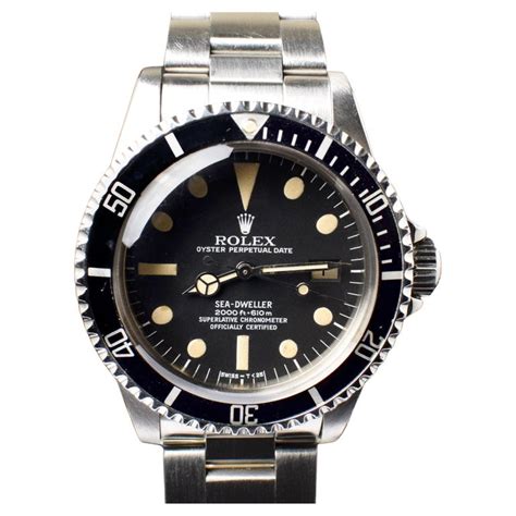 rolex sea dweller matte dial|Rolex Sea-Dweller 1665.